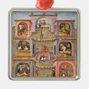 Adorno Metálico Las profesiones