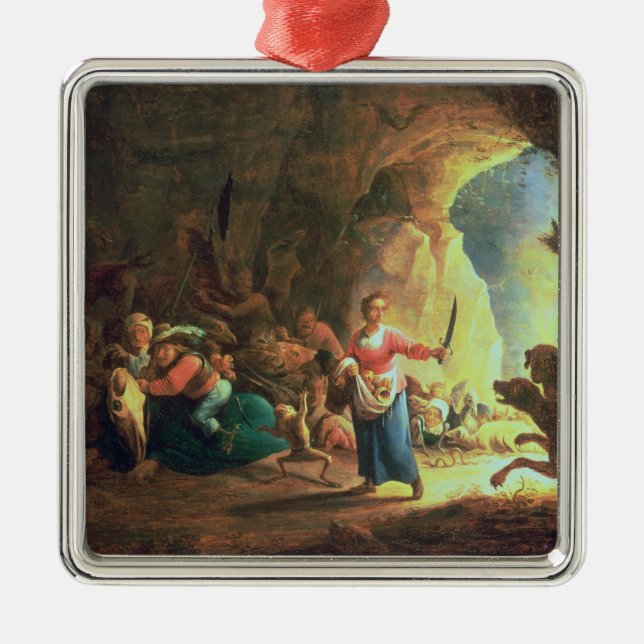 Adorno Metálico Las puertas de Hades (Frente)