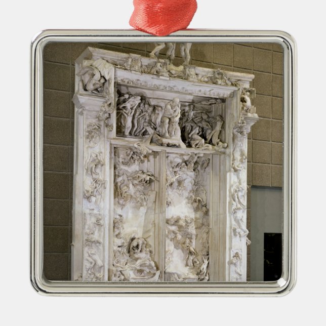 Adorno Metálico Las puertas del infierno (Frente)