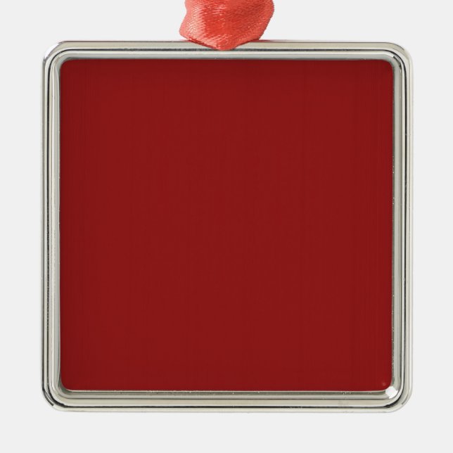 Adorno Metálico Las sombras en blanco llanas DIY del rojo añaden (Frente)