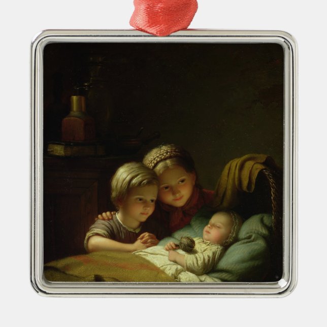 Adorno Metálico Las tres hermanas (Frente)