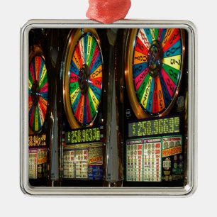 Adorno Metálico Las Vegas Slot Machines