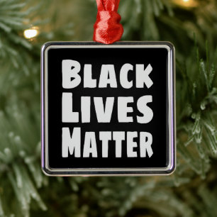 Adorno Metálico Las vidas negras importan BLM