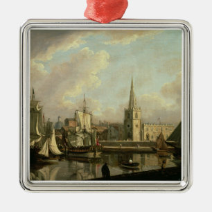 Adorno Metálico Lavabo del muelle de George, Liverpool, 1797