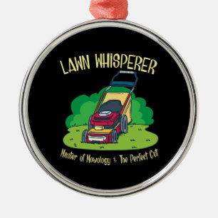 Adorno Metálico Lawn Mower - Lawn Whisperer