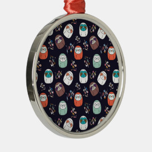 Adorno Metálico Lazy Sloth