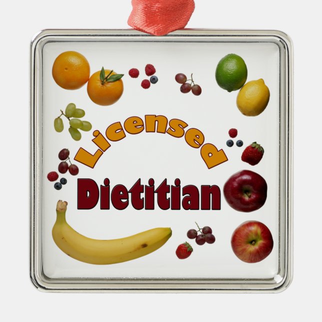 ADORNO METÁLICO LD ORNAMENT - DIETITIANO CON LICENCIA (Frente)