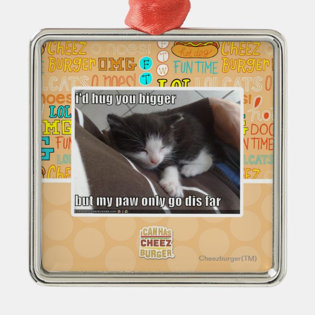 Adorno Metálico Le abrazaría más grande (Frente)