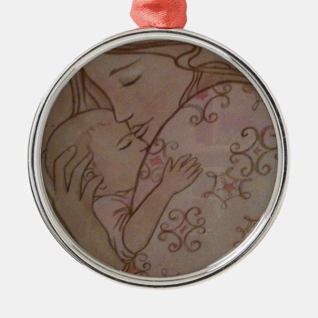 Adorno Metálico Le amé antes de que le encontrara (Frente)