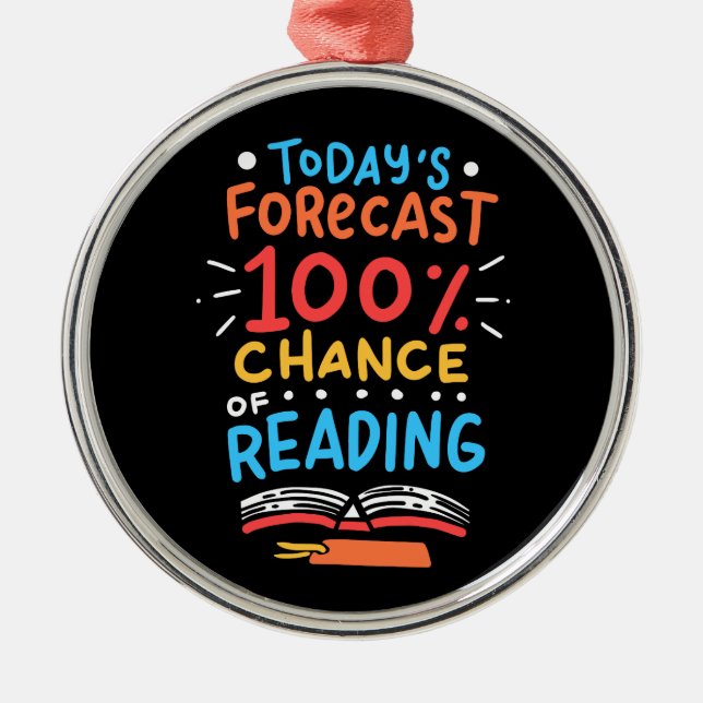 Adorno Metálico Lectura - 100% de posibilidades de lectura (Frente)