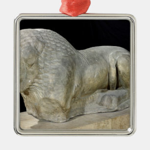 Adorno Metálico León de Mileto
