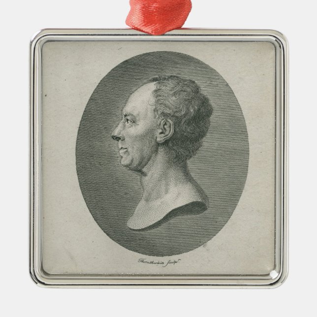 Adorno Metálico Leonhard Euler (Frente)