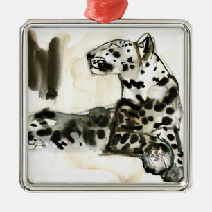 Adorno Metálico Leopardo árabe 2008