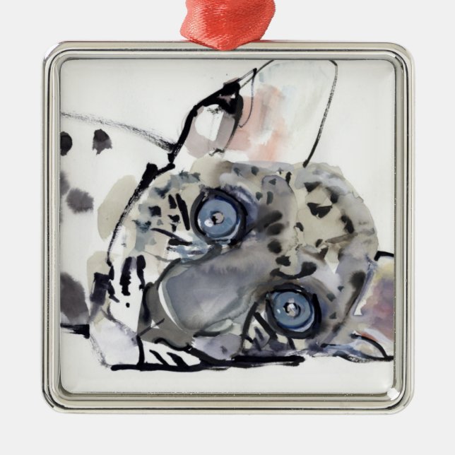 Adorno Metálico Leopardo árabe 2008 3 (Frente)