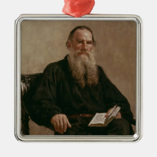 Adorno Metálico Lev Tolstoy 1887