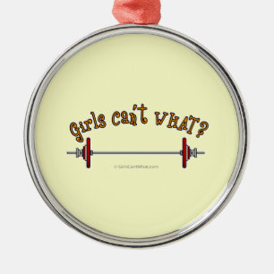 Adorno Metálico Levantamiento de pesas - Barbell