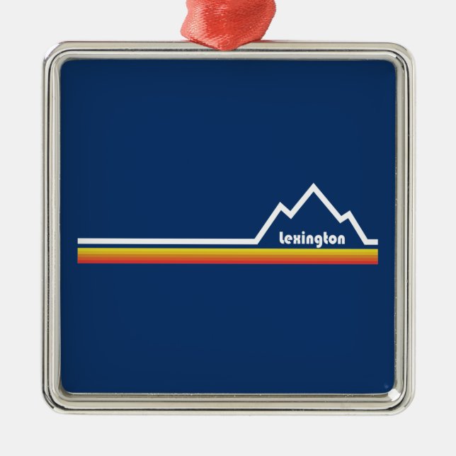 Adorno Metálico Lexington, Kentucky (Frente)