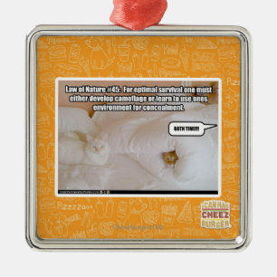 Adorno Metálico Ley de la naturaleza #45