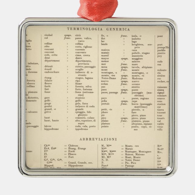 Adorno Metálico Leyenda sur de Francia 3536 (Frente)