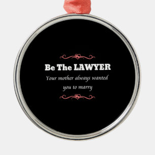 Adorno Metálico Licenciada en Derecho - Graduación