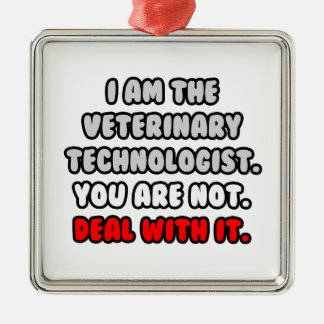 Adorno Metálico Lidiar con eso... Funny Veterinary Technologist