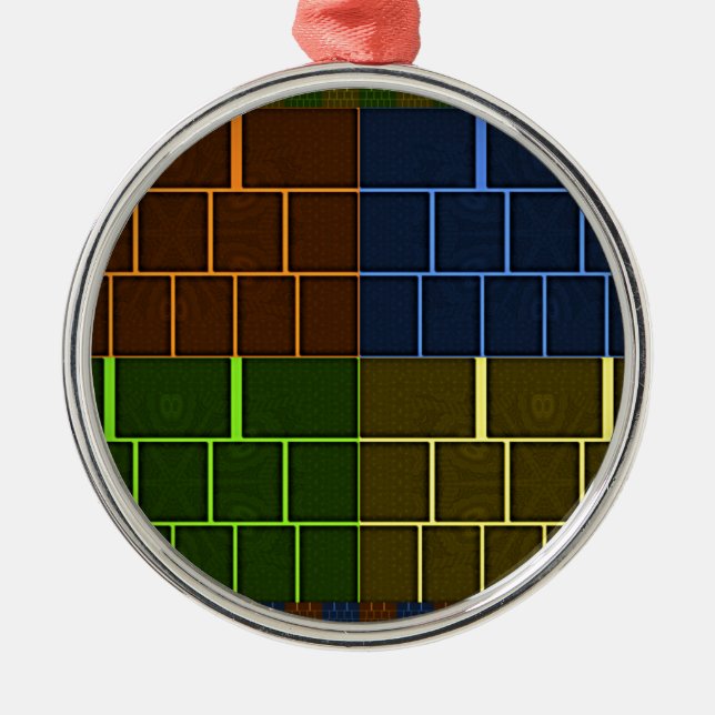 Adorno Metálico Lienzo de pared (Frente)