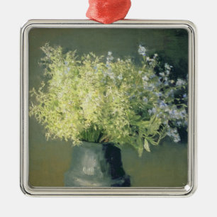 Adorno Metálico Lilas y nomeolvides salvajes, 1889