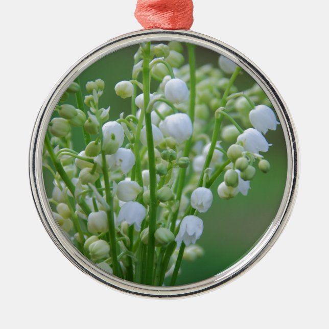 Adorno Metálico Lily del valle (Frente)