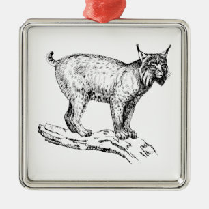 Adorno Metálico Lince