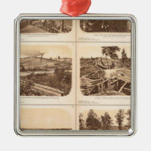 Adorno Metálico Líneas rebeldes, Atlanta, Ga