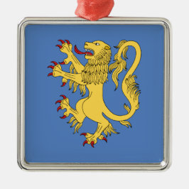 Adorno Metálico Lion Rampant