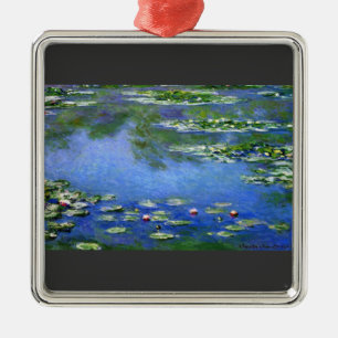 Adorno Metálico Lirios de agua de Claude Monet
