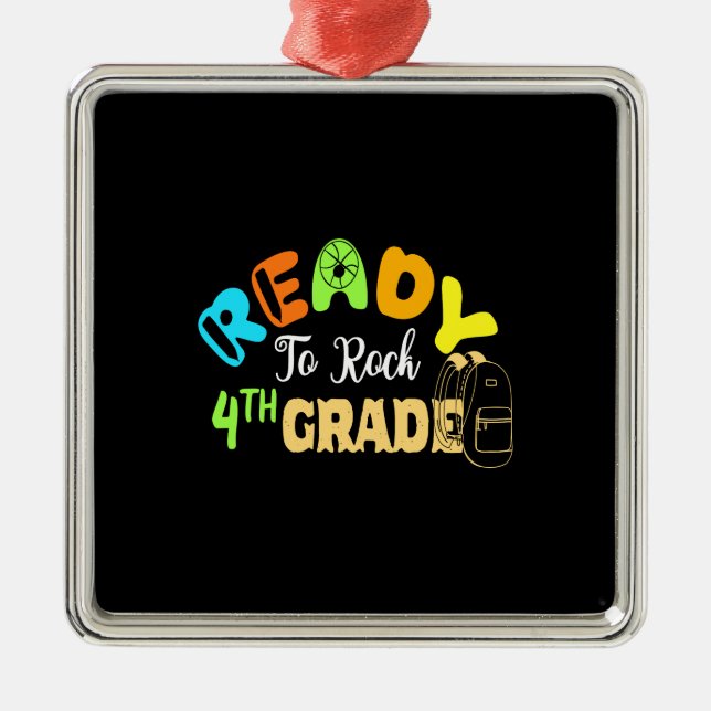 Adorno Metálico Listo para rodar 4º grado (Frente)