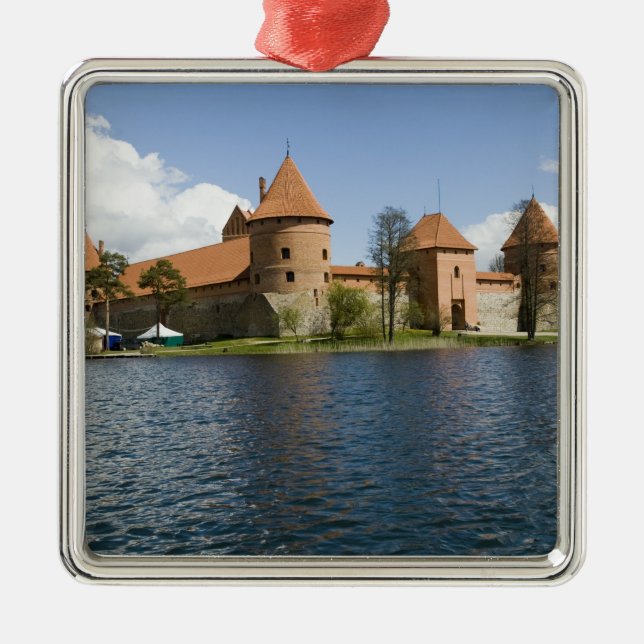 Adorno Metálico Lituania, Trakai. Castillo de la Isla 3 (Frente)