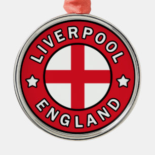 Adorno Metálico Liverpool Inglaterra