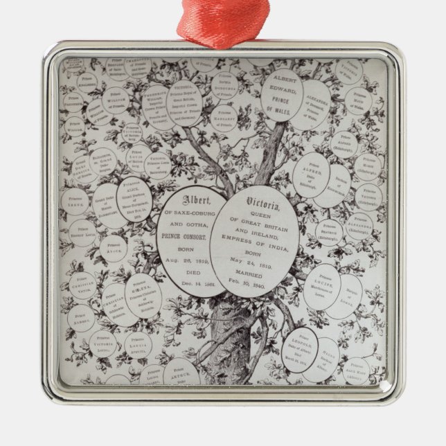 Adorno Metálico Llave al árbol genealógico (Frente)