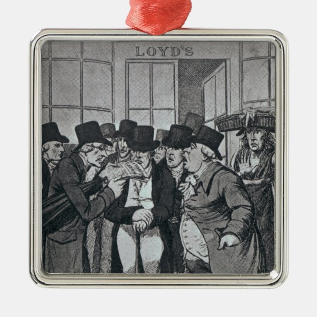 Adorno Metálico Lloyds exterior de Londres (Frente)