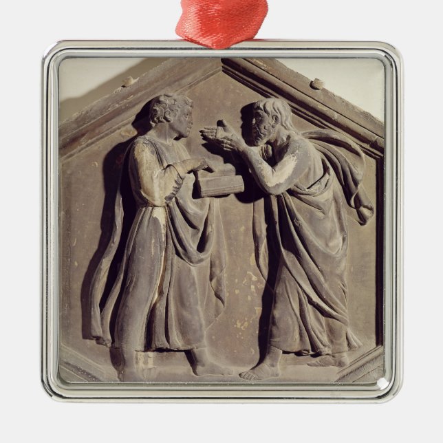 Adorno Metálico Lógica y dialéctica (Frente)