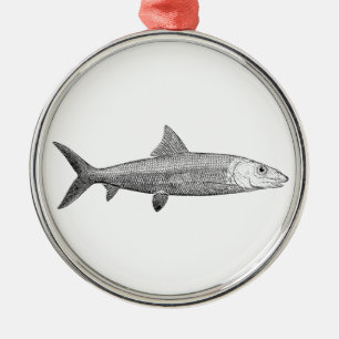 Adorno Metálico Logo de Bonefish