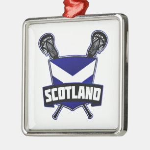 Adorno Metálico Logo de Lacrosse en Escocia