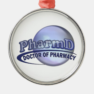 ADORNO METÁLICO LOGO - MÉDICA DE FARMACIA