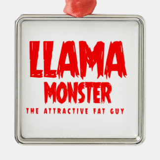 Adorno Metálico Logo rojo de Monstruo de Llama