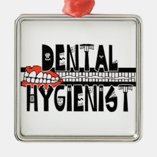 ADORNO METÁLICO LOGOTIPO DE HIGIENISTA DENTAL