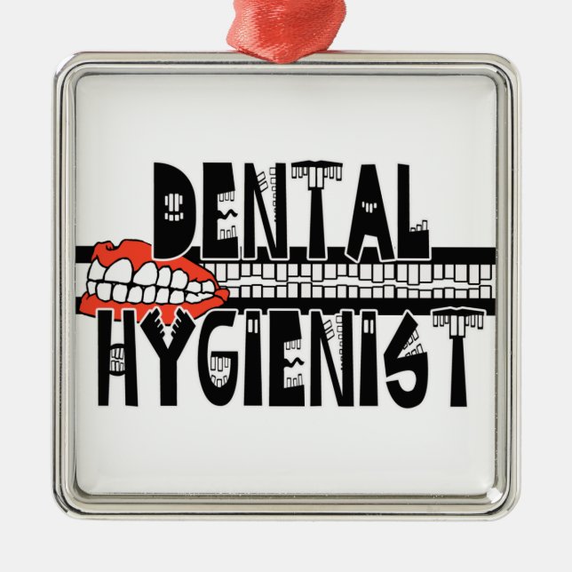 ADORNO METÁLICO LOGOTIPO DE HIGIENISTA DENTAL (Frente)