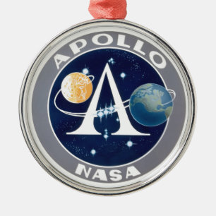 Adorno Metálico Logotipo del programa Apollo