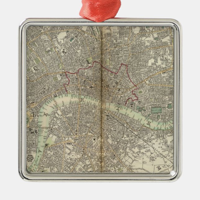 Adorno Metálico Londres (Frente)