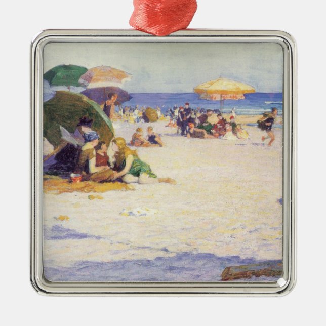 Adorno Metálico Long Beach (Estado de Nueva York) (Frente)