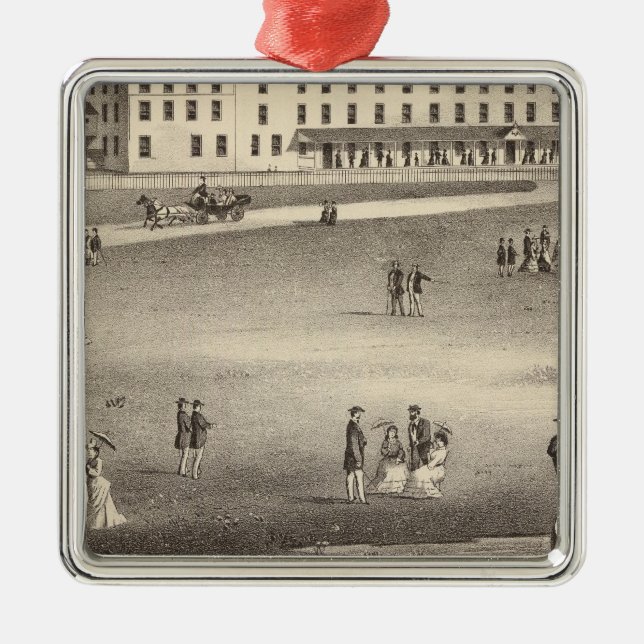 Adorno Metálico Long Beach House, Long Beach, NJ (Frente)