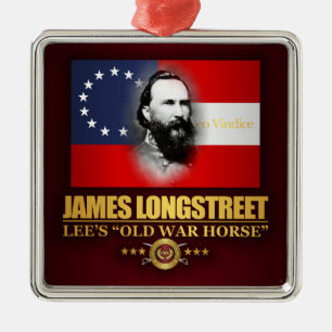 Adorno Metálico Longstreet (Patriota del Sur)