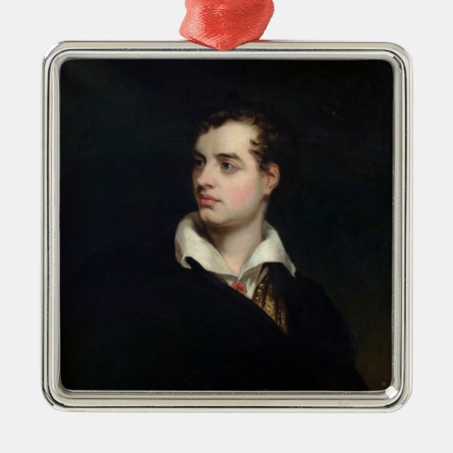 Adorno Metálico Lord Byron (por Laslett John Pott) (Frente)
